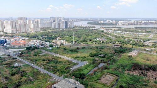 Cận cảnh khu đất 4,3ha ngoài ranh quy hoạch Thủ Thiêm người dân được hoán đổi