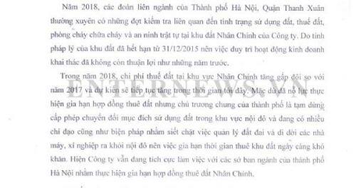 Hà Nội: 34.000m2 đất vàng bị "xẻ thịt" cho thuê, chính quyền nói gì?