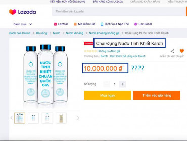 Câu chuyện thú vị đằng sau chai nước nhựa có giá đến 10 triệu đồng
