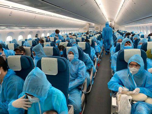 Vietnam Airlines đưa hơn 340 công dân Việt Nam từ Anh về nước