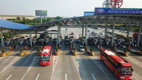 Cao tốc Pháp Vân - Cầu Giẽ thu phí không dừng từ 10.6