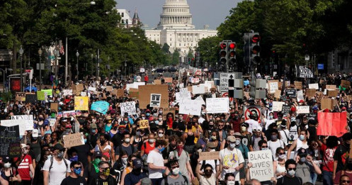 Thủ đô Washington đối phó biểu tình quy mô cực lớn