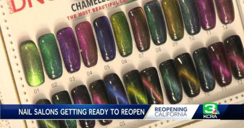 California cho mở cửa lại tiệm nail, chủ tiệm gốc Việt bớt căng thẳng