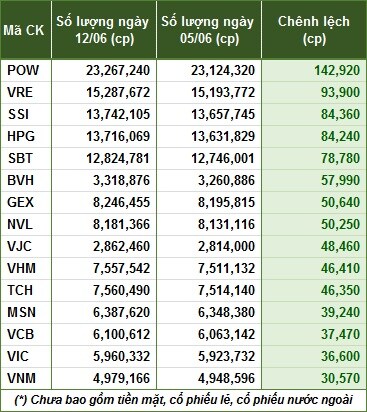 VNM ETF mua ròng cổ phiếu Việt trong tuần công bố kết quả đảo danh mục