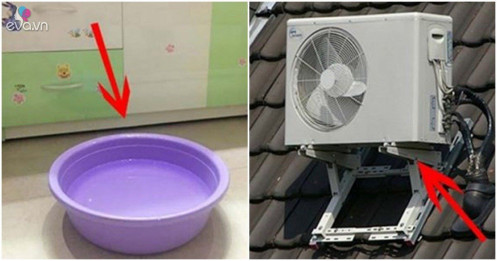Đặt một chậu nước trong phòng điều hòa, nhà nào cũng làm nhưng ai ngờ sai bét