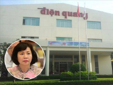 Cổ phiếu Điện Quang trồi sụt ra sao khi Cựu Thứ trưởng Thoa bị truy nã?