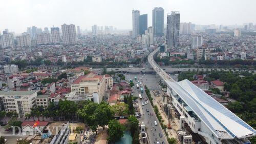 Toàn cảnh tuyến đường sắt trên cao bị đòi bồi thuờng hàng trăm tỷ đồng