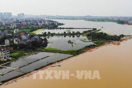 Nhiều tỉnh thành tại Trung Quốc ban bố cảnh báo đỏ về lũ lụt