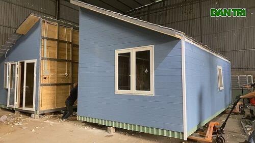Độc, lạ: Biệt thự 600 triệu đồng, tháo lắp trong 2 ngày ở Sài Gòn