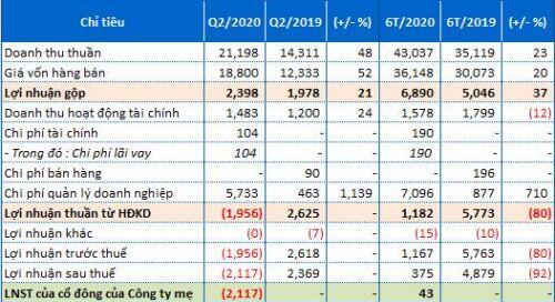 MST: Dự án trì trệ vì Covid, quý 2 thua lỗ hơn 2 tỷ đồng