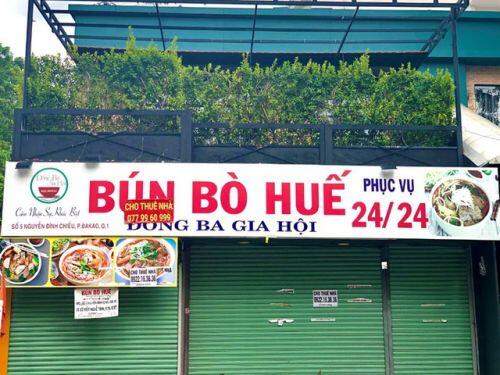 Mặt bằng mời gọi cho thuê tràn ngập các tuyến đường ở TPHCM