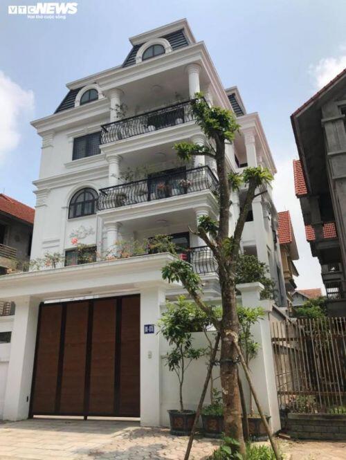 Cận cảnh nhiều biệt thự 'khủng' xây sai phép tại khu đô thị Vân Canh