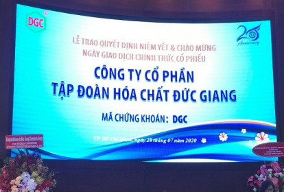 Hóa chất Đức Giang (DGC) chính thức chuyển sàn sang HOSE