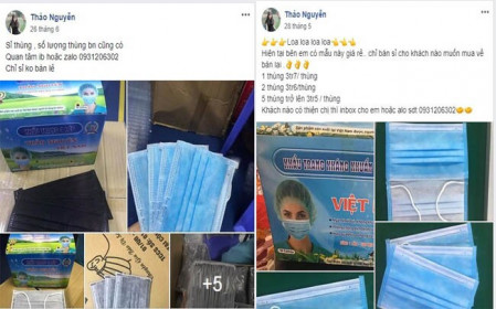 Ca nghi nhiễm Covid-19 ở Hà Nội: Giá khẩu trang "sốt" theo từng giờ, có nơi "hét" tới 6 triệu đồng/thùng