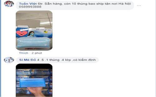 Ca nghi nhiễm Covid-19 ở Hà Nội: Giá khẩu trang "sốt" theo từng giờ, có nơi "hét" tới 6 triệu đồng/thùng