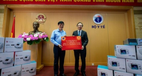 Vingroup tặng 1.700 máy thở xâm nhập và tài trợ hóa chất cho 56.000 xét nghiệm COVID-19
