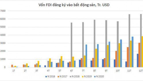 Tỉnh thành nào đang hút mạnh vốn FDI vào bất động sản thời Covid?