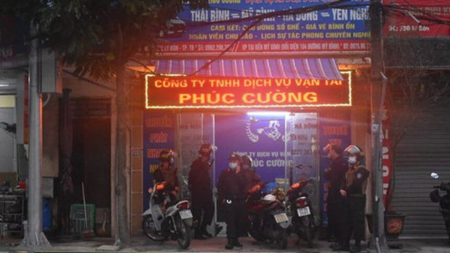 Thái Bình: Bắt giữ Giám đốc Công ty dịch vụ vận tải Phúc Cường