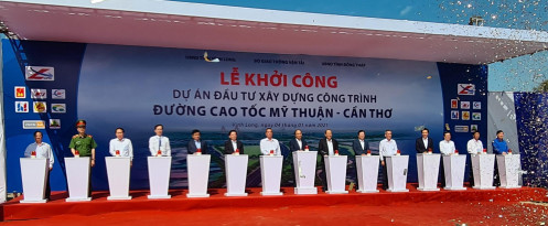 Khởi công Dự án cao tốc Mỹ Thuận - Cần Thơ