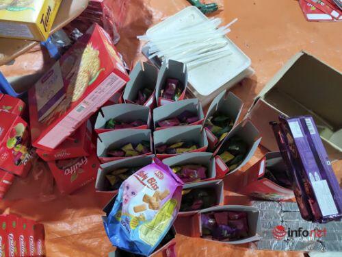 Hơn 3 tấn bánh kẹo hết đát được 'phù phép' thành hàng mới tuồn ra thị trường