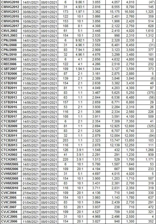 Thị trường chứng quyền 08/01/2021: Chứng quyền NVL khởi sắc