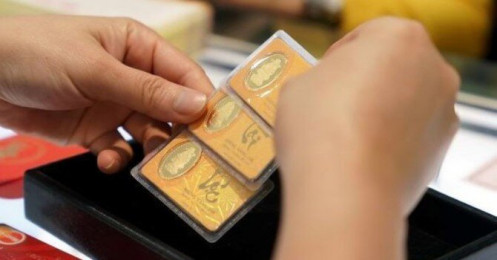 Giá vàng SJC quay đầu trượt dốc