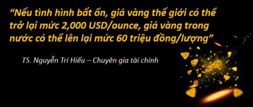 Giá vàng sẽ khó đoán định trong thời gian tới