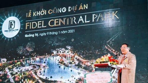 Liên danh Tập đoàn Hải Phát - Phúc Anh khởi công dự án Fidel Central Park Quảng Trị