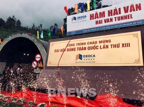 Khánh thành hầm Hải Vân 2 thuộc dự án hầm đường bộ Đèo Cả