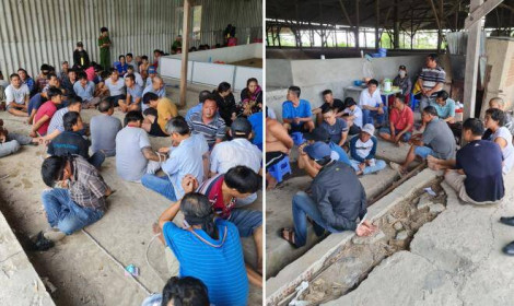 Hơn 100 cảnh sát ập vào sới bạc 'khủng' ở Cần Thơ, bắt hơn 150 người