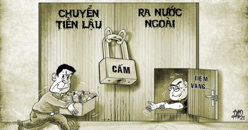 Quá bất thường khi một tiệm vàng chuyển tiền ngàn tỉ