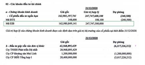 Một công ty xuất nhập khẩu đang “all in” cổ phiếu EIB