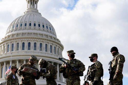 Washington "căng như dây đàn" trong ngày chuyển giao quyền Tổng thống