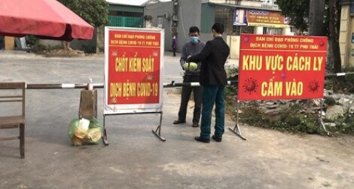 Hải Dương cách ly thêm 4 thôn, khu, cụm dân cư tại huyện Kim Thành