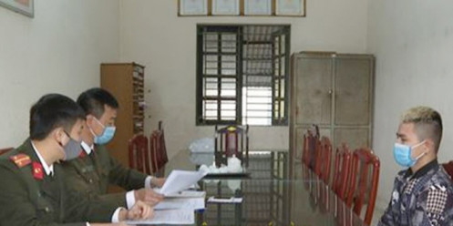 Thái Bình: Xử lý đối tượng đăng tải thông tin sai sự thật về dịch Covid-19