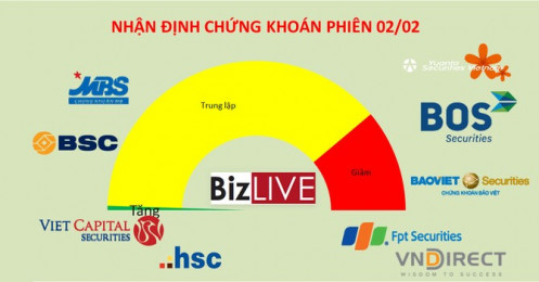 Nhận định chứng khoán 2/2: Áp lực chốt lời cổ phiếu bắt đáy có thể không lớn