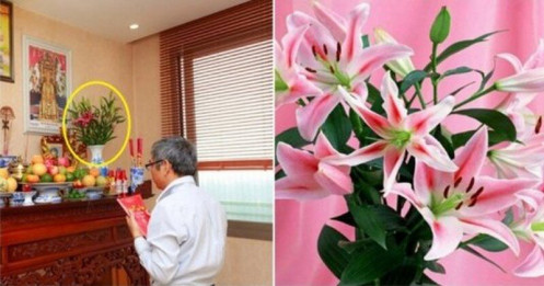 Chọn hoa đặt bàn thờ ngày Tết tránh loại này kẻo “mất lộc”