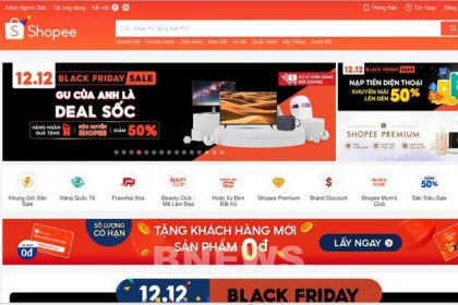 Mua sắm trực tuyến "lên ngôi" dịp cận Tết