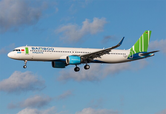 Thông điệp năm mới trên chuyến bay chào Tân Sửu của Bamboo Airways
