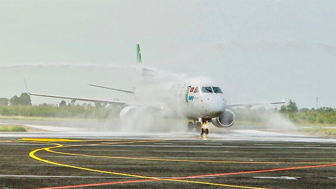 Thông điệp năm mới trên chuyến bay chào Tân Sửu của Bamboo Airways