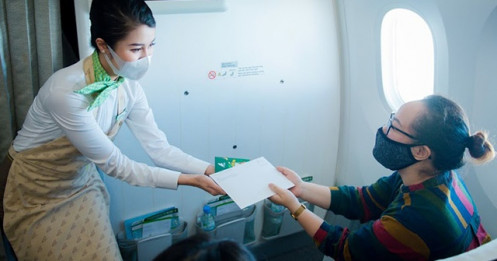 Thông điệp năm mới trên chuyến bay chào Tân Sửu của Bamboo Airways