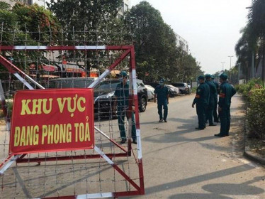 Bình Dương dỡ bỏ phong tỏa tại chung cư Ehome 4 trong đêm Giao thừa