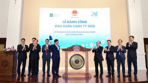 HOSE dừng tổ chức Lễ đánh cồng đầu Xuân Tân Sửu 2021