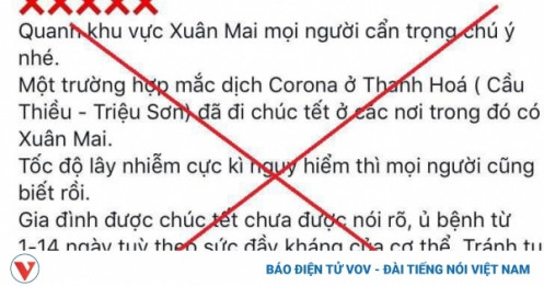 Người dùng mạng xã hội cần tỉnh táo trước "rừng tin giả" về COVID-19 | VOV.VN