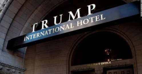 Khách sạn Trump gần Nhà Trắng "vắng như chùa Bà Đanh" sau khi Trump thất thế