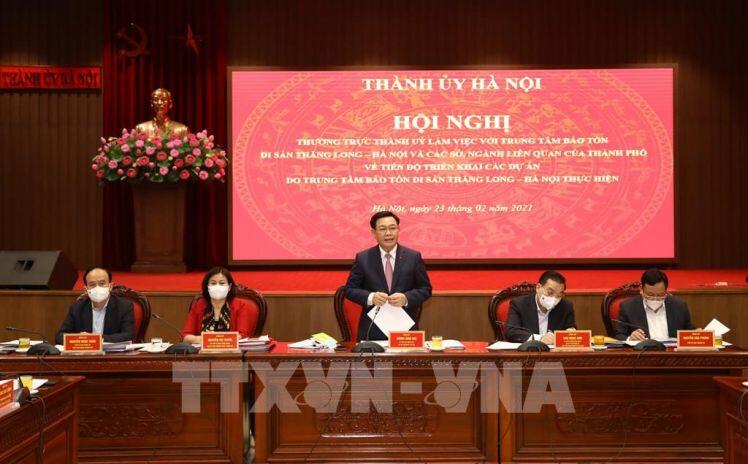 Xây dựng Hoàng thành Thăng Long - Hà Nội thành công viên di sản