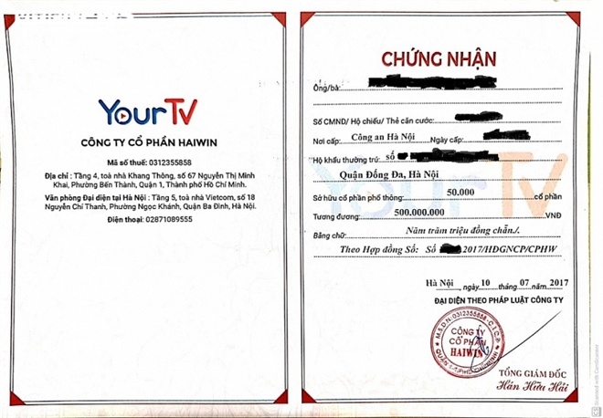 Bỏ hàng tỷ đồng mua cổ phần của Yourtv, nhà đầu tư nhận 'trái đắng'