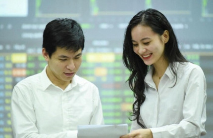 Sắc xanh chiếm ưu thế, VN-Index nhích nhẹ