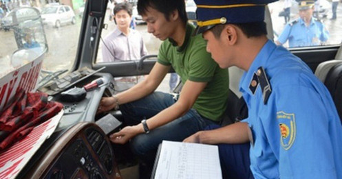 "Sờ gáy" doanh nghiệp vận tải vi phạm về giám sát hành trình
