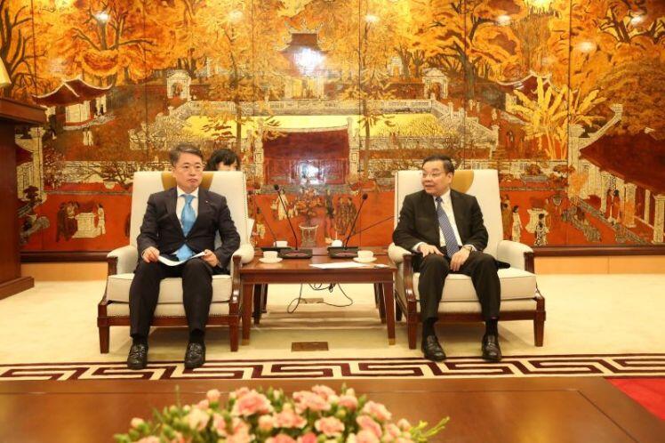 Hà Nội tạo điều kiện cho các dự án phát triển của tập đoàn Lotte